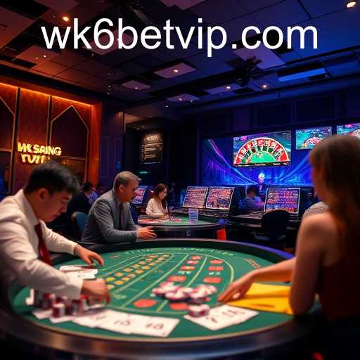 Cassino ao Vivo com wk6bet: A Emoção ao seu Alcance